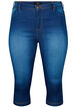 Højtaljede Amy capri jeans med super slim fit, Blå, Packshot image number 0