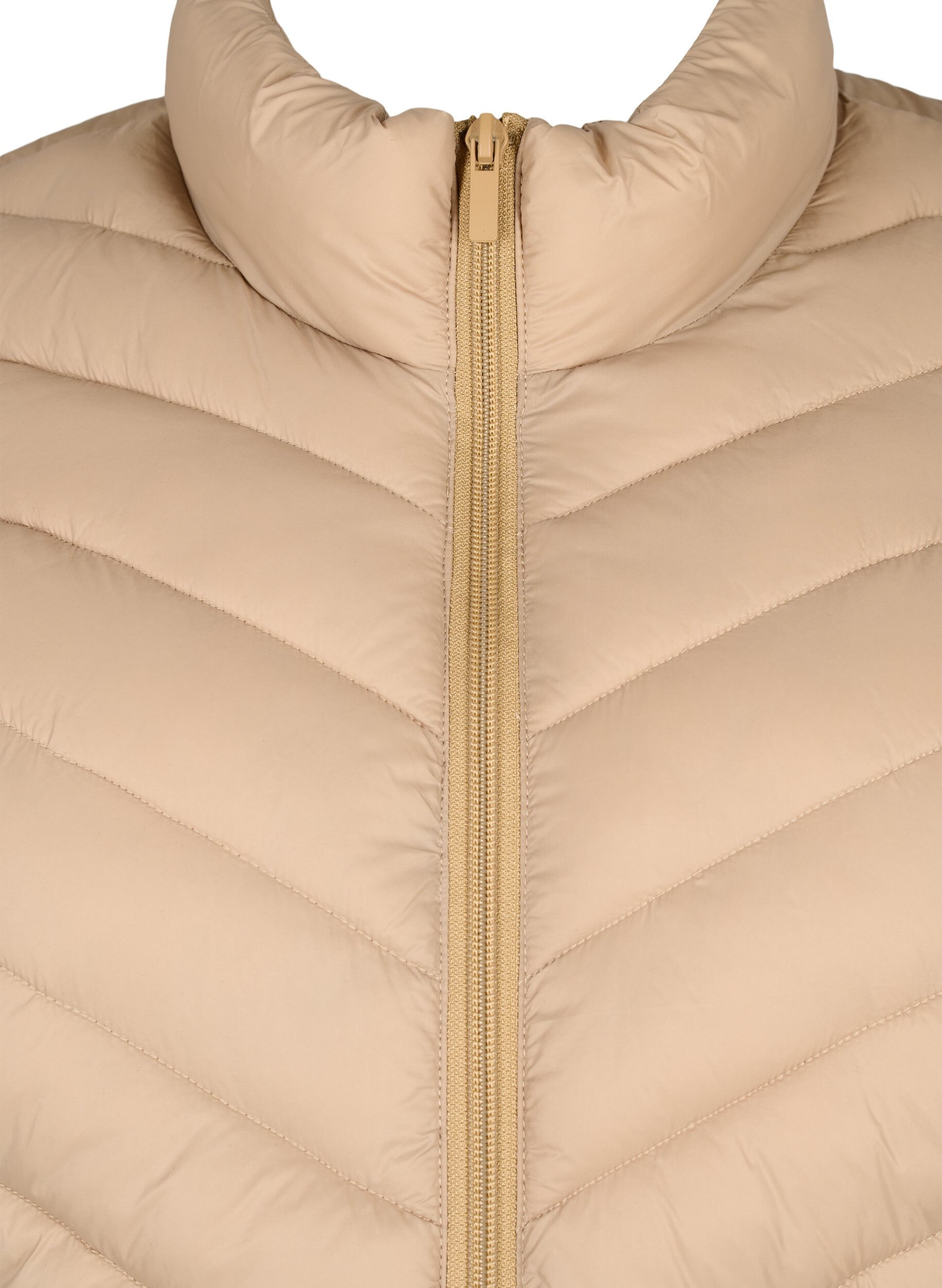 Zizzi Letv&aelig;gtsjakke med lommer , Brun, Packshot image number 2