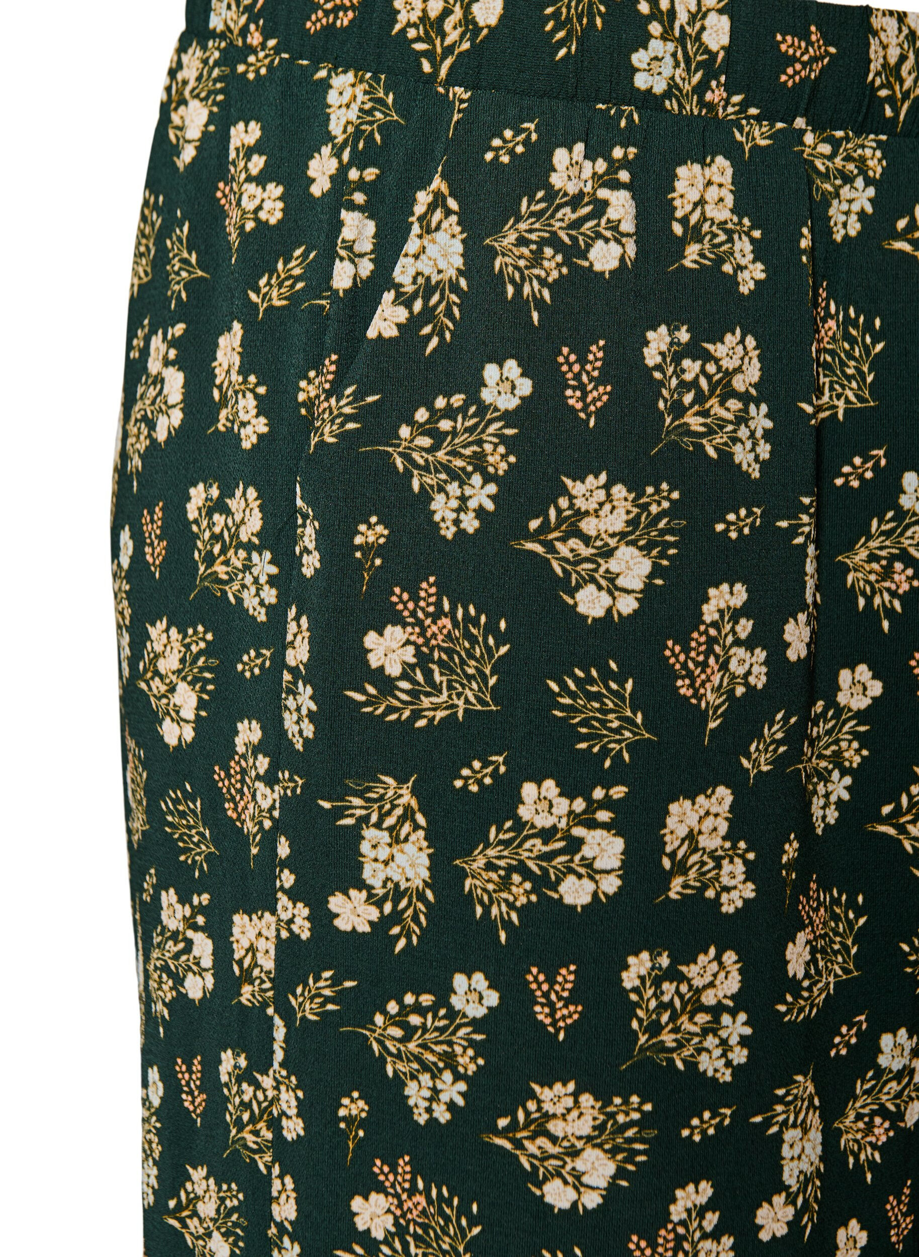 ZizziCulottebukser med print, Sort, Packshot image number 2