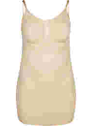 Shapewear kjole med tynde stropper, Nude