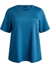 T-shirt i modalmix, Bl&aring;