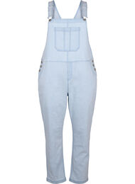 Stribede denim overalls, Bl&aring;