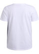 T-shirt med leopard motiv , Bright White w. Leo, Packshot image number 1