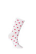 Bomuldsstr&oslash;mper med motiver, Hvid, Packshot image number 1