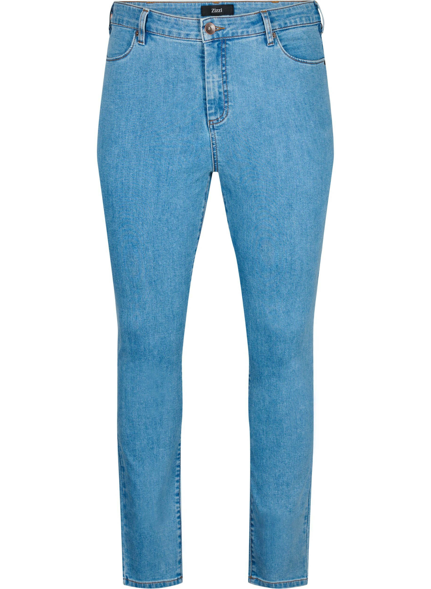 Amy jeans med h&oslash;j talje og super slim fit