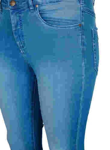Super slim Amy jeans med høj talje, Light blue, Packshot image number 2
