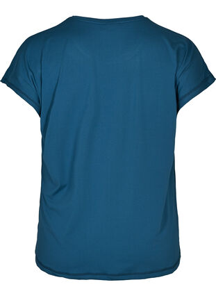 Ensfarvet trænings t-shirt, Limoges, Packshot image number 1