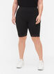 2-pak cykelshorts med blondekant, Black / Black, Model image number 2