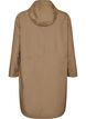 Parka i let materiale med h&aelig;tte, Brun, Packshot image number 1