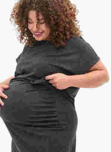 Meleret graviditets sæt, Black Melange, Model image number 3