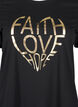 FLASH - T-shirt med motiv, Black Gold Faith, Packshot image number 2