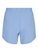 Ensfarvede sweatshorts med lommer, Faded Denim, Packshot image number 1
