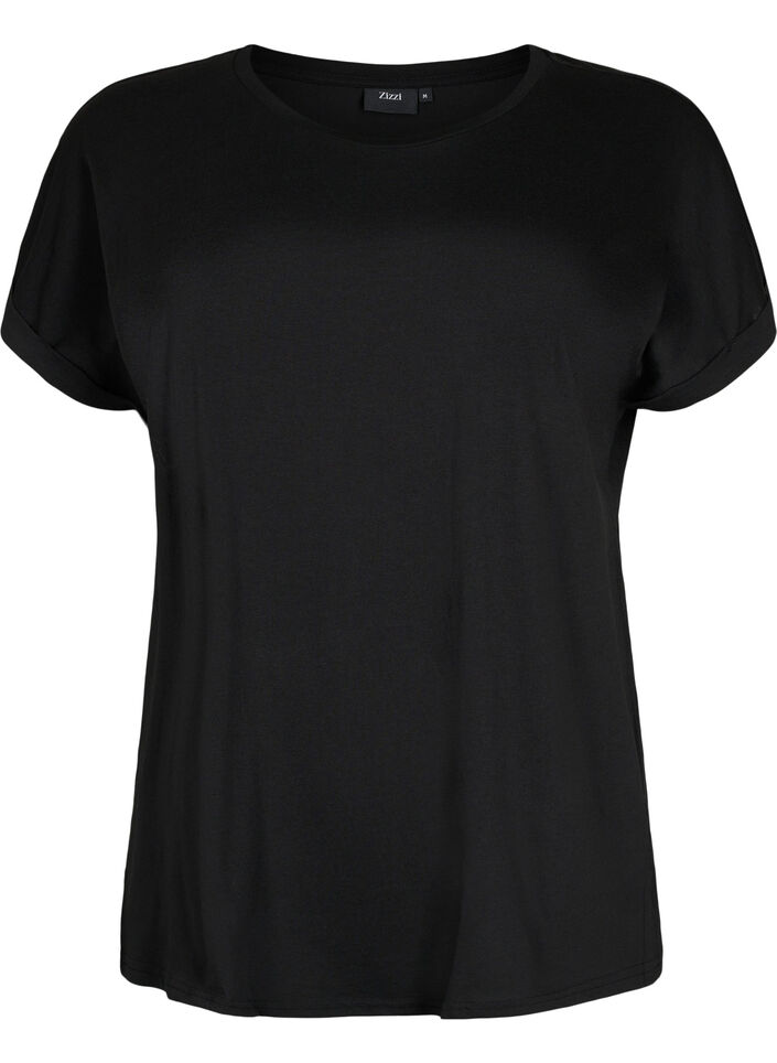 2-pak kort&aelig;rmet t-shirts, Bl&aring;, Packshot image number 3