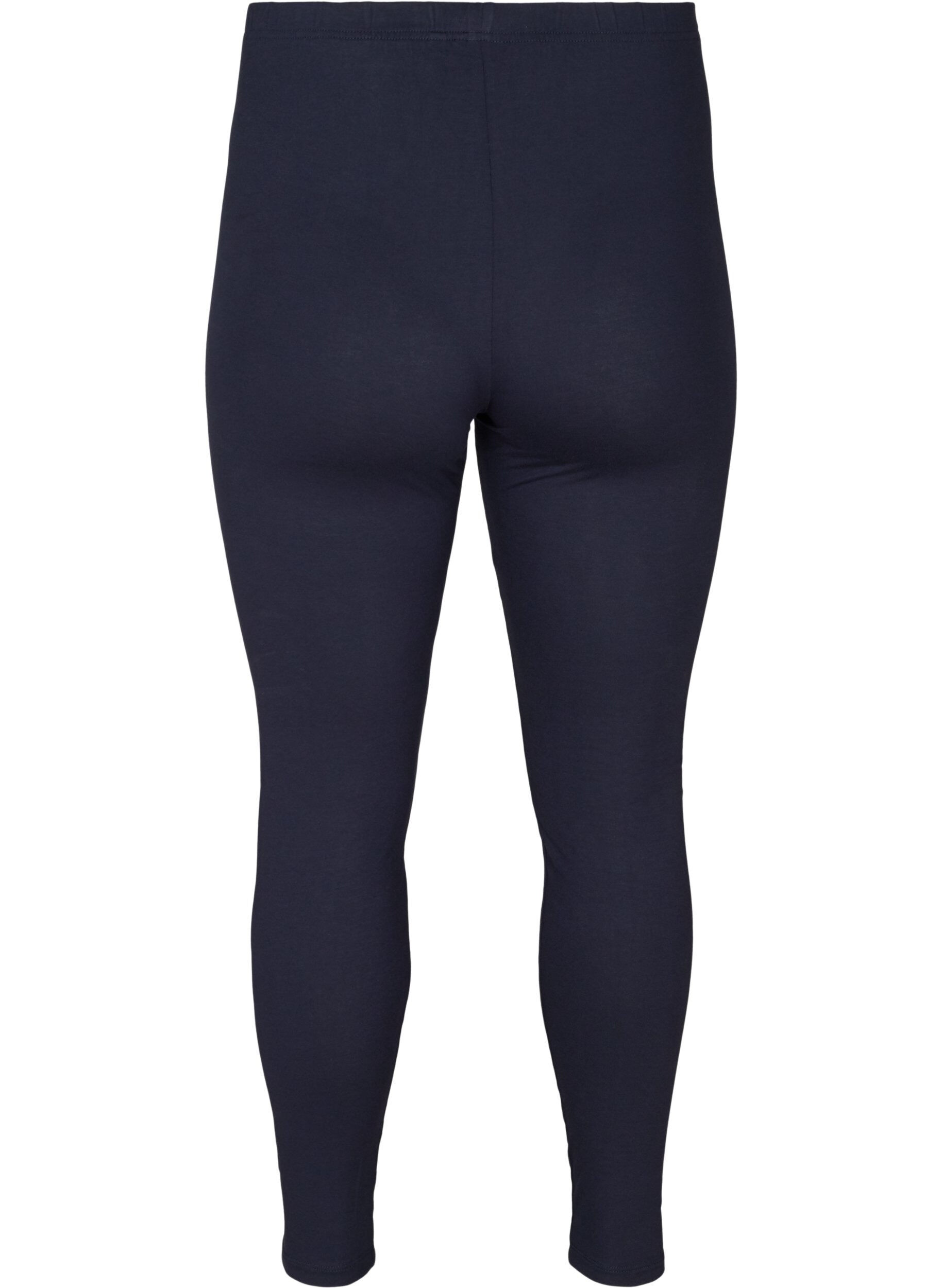Zizzi Lange basis leggings, Night Sky, Packshot image number 1
