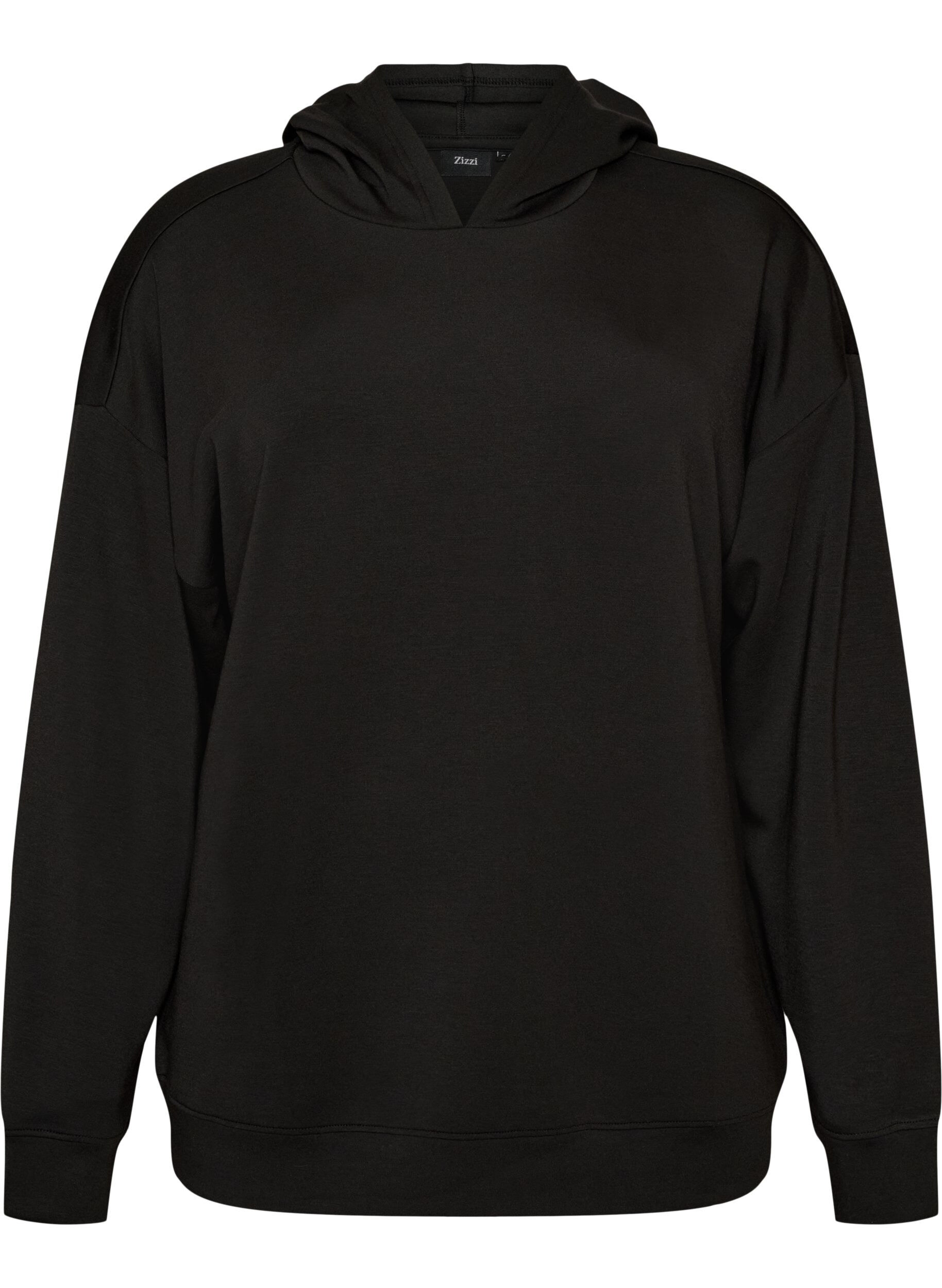 ZizziH&aelig;ttetr&oslash;je i jersey, Sort, Packshot image number 0