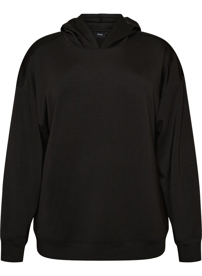 H&aelig;ttetr&oslash;je i jersey, Sort, Packshot image number 0