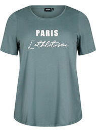 FLASH - T-shirt med motiv, Grøn