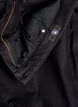Wide leg jeans med h&oslash;j talje, Sort, Packshot image number 3