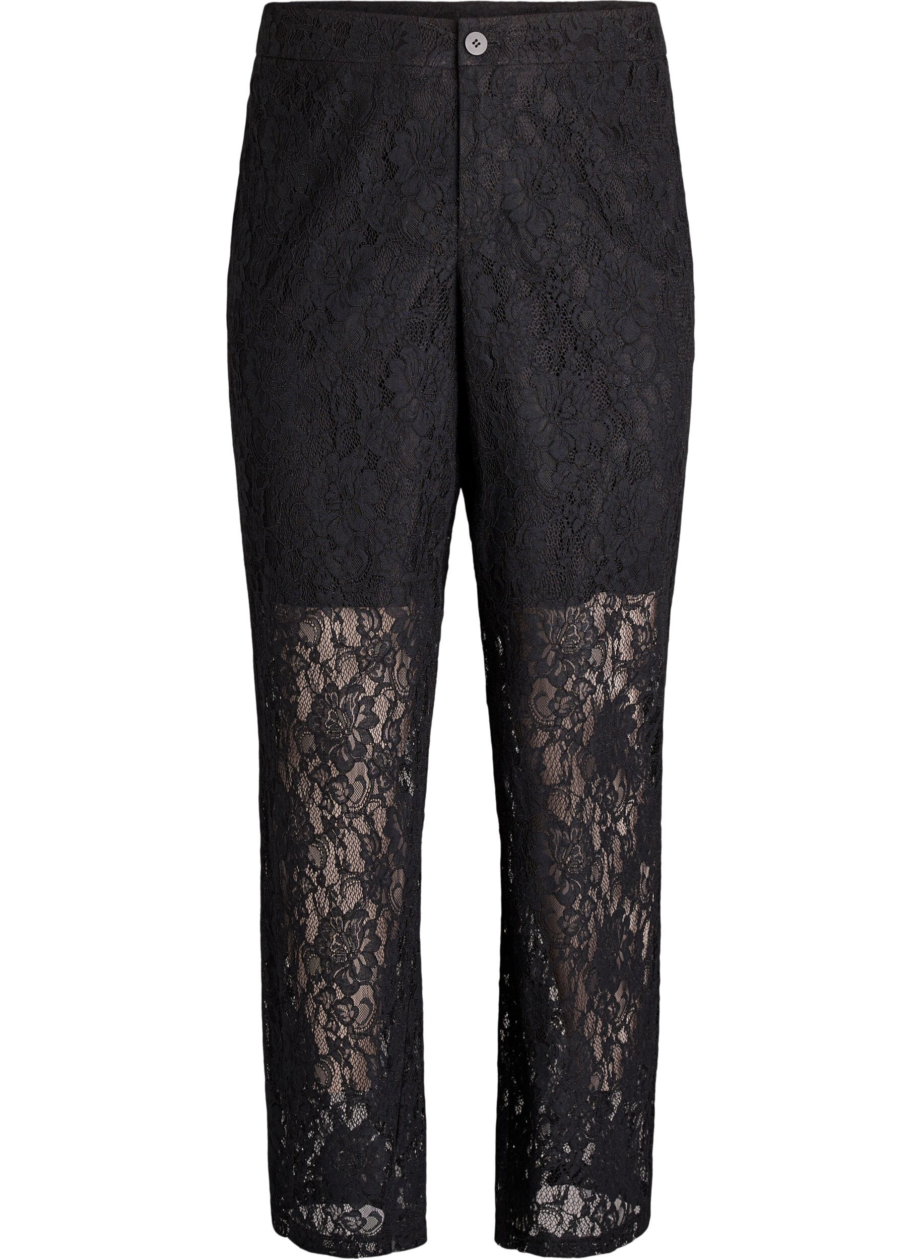 Blondebukser med h&oslash;j talje