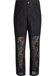 Blondebukser med høj talje, Sort