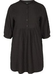 Skjorte tunika med 3/4 ærmer, Black