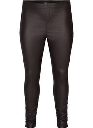 Coatede leggings i viskosemix, After Dark