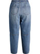 Barrel jeans med h&oslash;j talje, Bl&aring;, Packshot image number 1