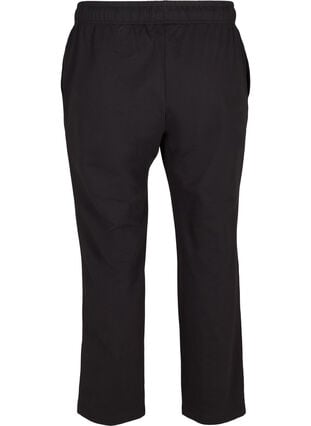 Sweatpants med vidde og lommer, Black, Packshot image number 1