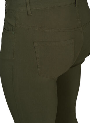Slim fit bukser med lommer, Ivy green, Packshot image number 3