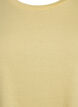 Kort&aelig;rmet t-shirt i bomuldsblanding, Gul, Packshot image number 2