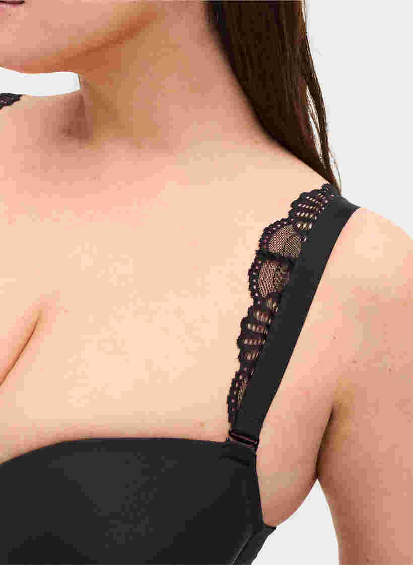 BH bagstykke med blonder, Black Lace 1, Model image number 1