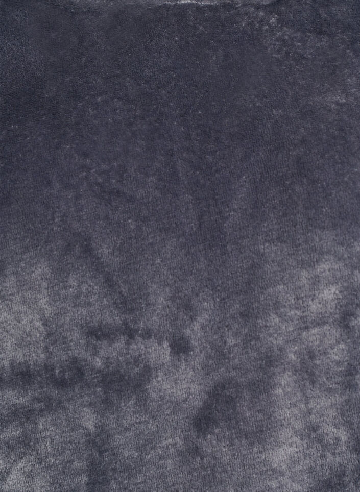 Velour h&aelig;ttetr&oslash;je med k&aelig;ngurulomme, Gr&aring;, Packshot image number 2