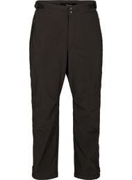 Softshell bukser med justerbar velcro, Black
