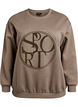 Sweatshirt med motiv, Walnut, Packshot image number 0
