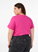 Basis t-shirt i bomuld med rund hals , Lyser&oslash;d, Model image number 2