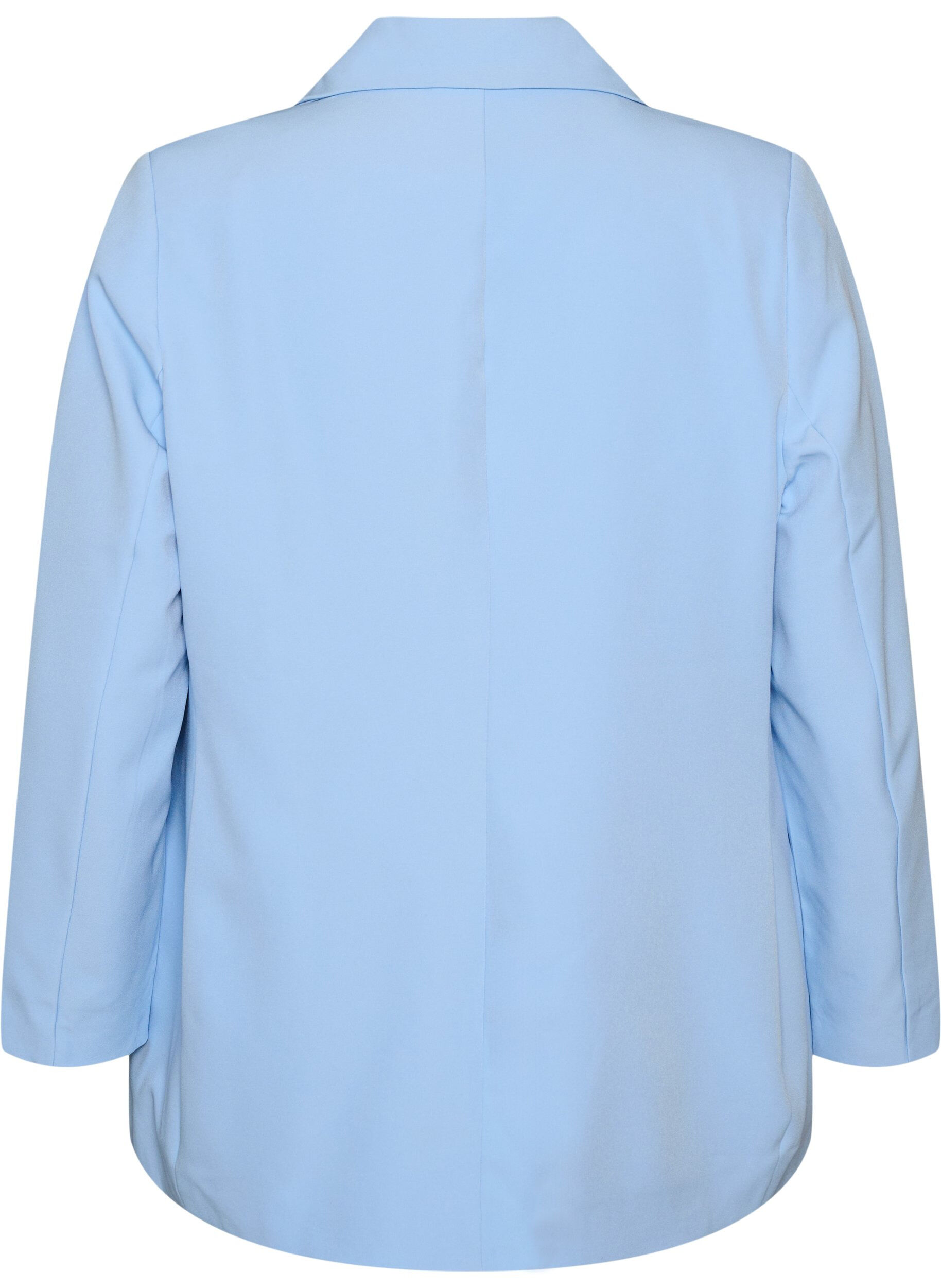 ZizziKlassisk blazer med knaplukning, Bl&aring;, Packshot image number 1