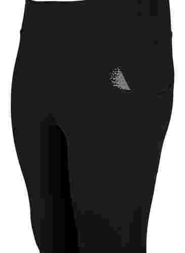 CORE, POCKET TIGHTS - Træningstights med lomme, Black, Packshot image number 2