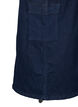 Maxi denim nederdel, Dark Blue Denim, Packshot image number 2