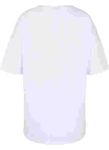 Støt Brysterne - T-shirt i bomuld, White, Packshot image number 1