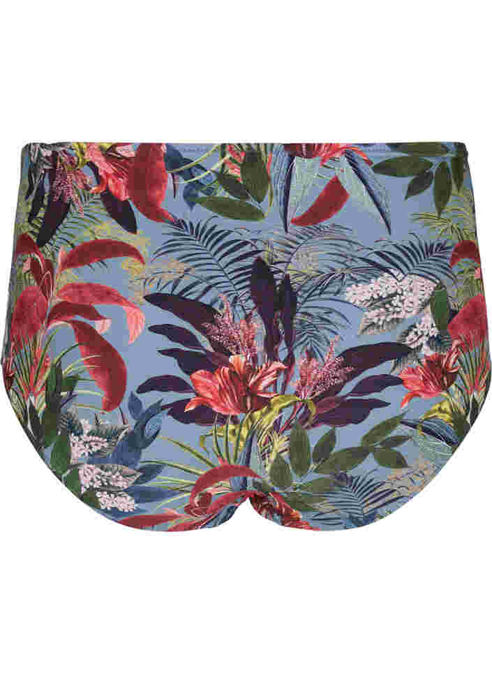 Højtaljet bikini underdel med blomsterprint, Citadel AOP, Packshot image number 1