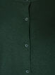 Finstrikket cardigan med rund hals, Gr&oslash;n, Packshot image number 2