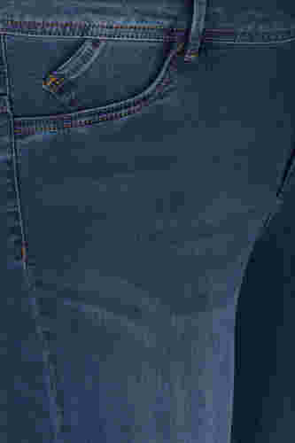 Super slim Amy jeans med høj talje, Blue d. washed, Packshot image number 2