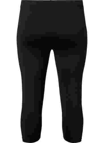 2-pak 3/4 leggings, Black / LEO AOP, Packshot image number 1