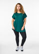 Lang tr&aelig;nings t-shirt, Gr&oslash;n, Model image number 1