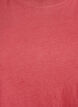 Basis t-shirt i bomuld med rund hals , R&oslash;d, Packshot image number 2