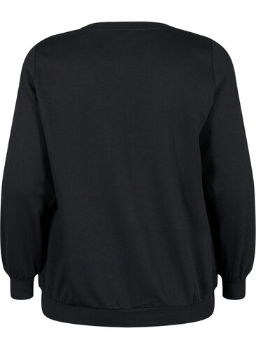 Jule sweatshirt, Black LOADING, Packshot image number 1