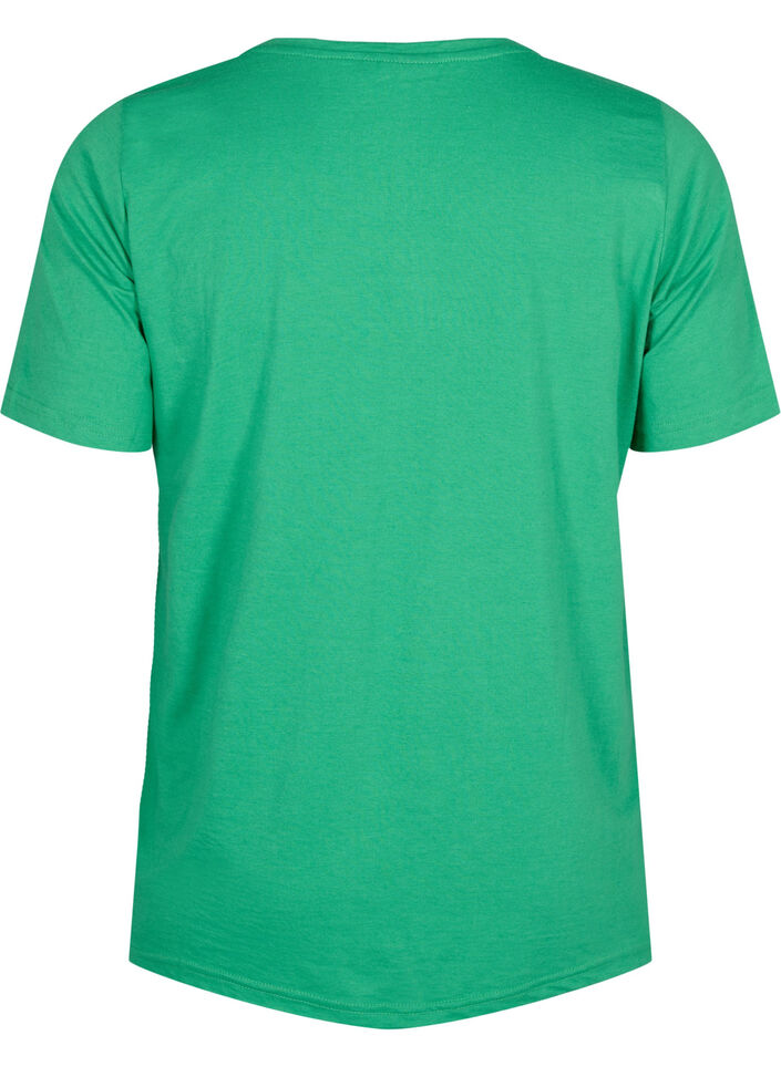 FLASH - T-shirt med rund hals, Kelly Green, Packshot image number 1