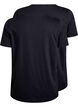 FLASH - 2-pak t-shirts med rund hals, Black/Black, Packshot image number 1