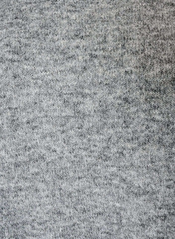 L&oslash;s striktr&oslash;je med rund hals, Gr&aring;, Packshot image number 2