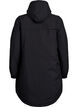 Let vatteret parka med h&aelig;tte , Sort, Packshot image number 1